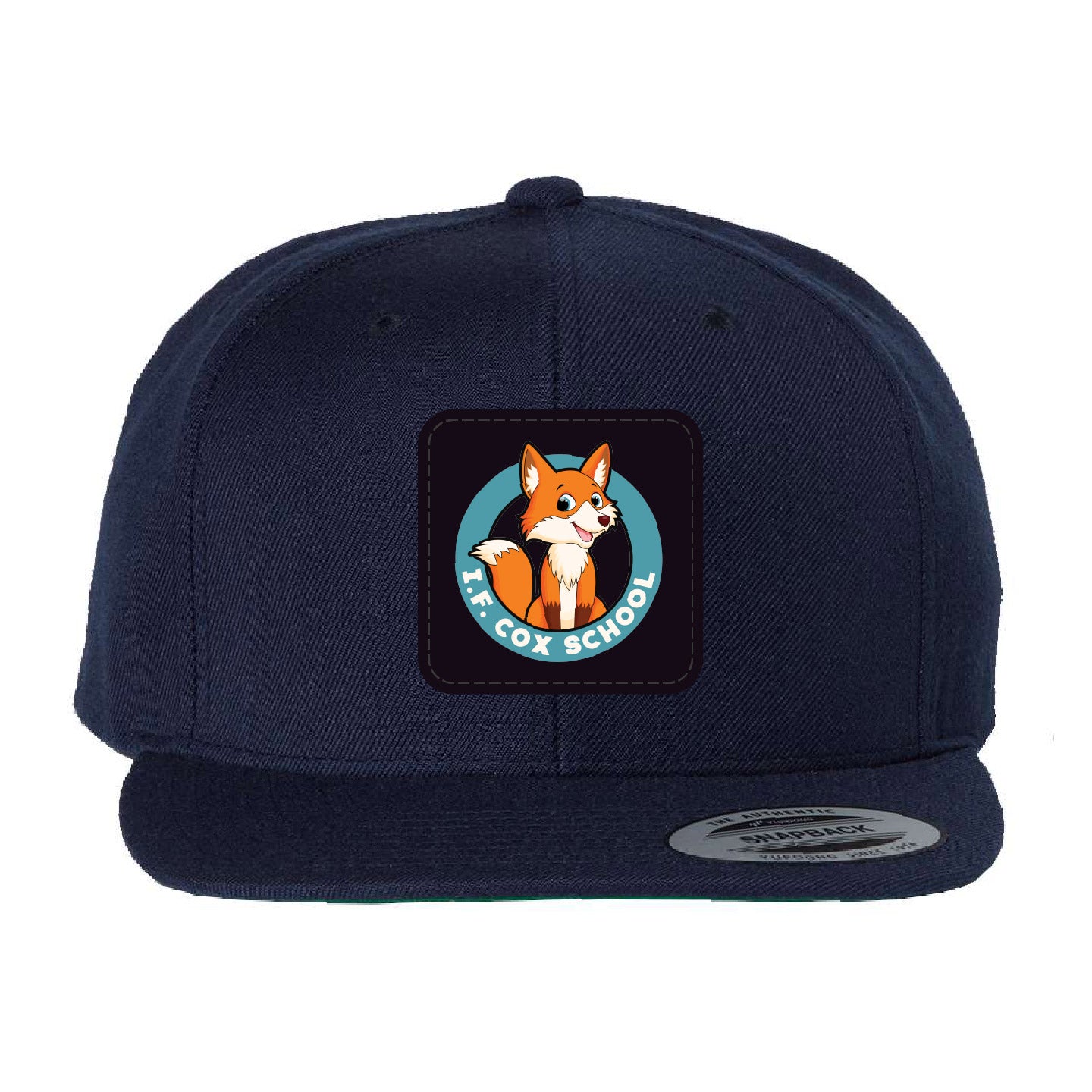 I.F. Cox School Patched Flat Brim Hat (IFCP001-6089M)