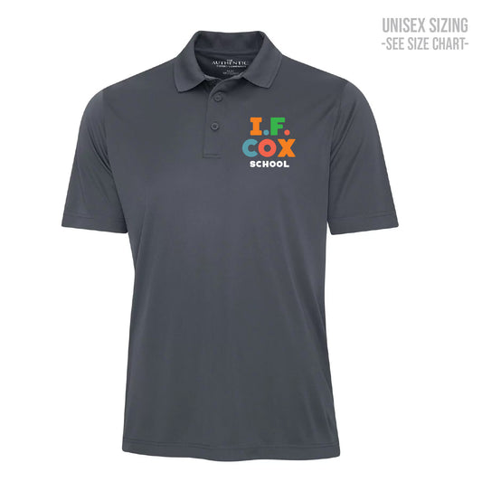 I.F. Cox School LC Logo ADULT Performance Sport Shirt (IFCT005-S4039)