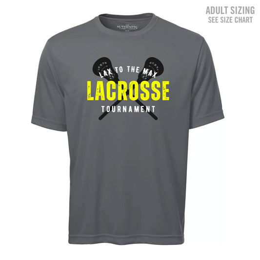Lax to the Max Unisex Performance T-Shirt (LXMT002-S350)