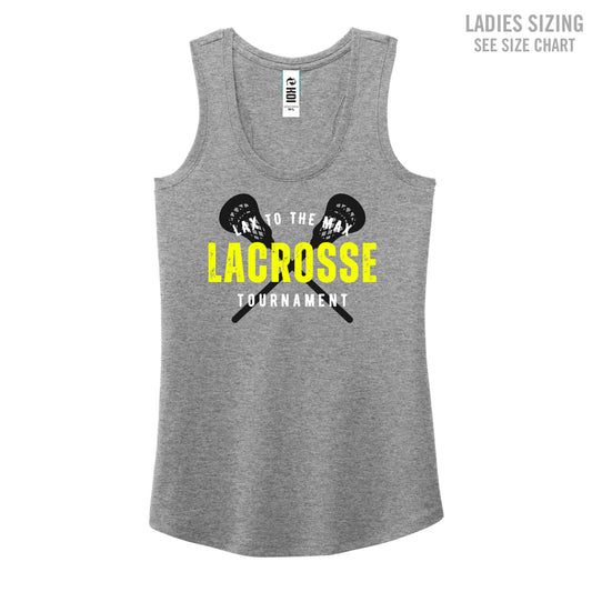 Lax to the Max LADIES Racerback Tank (LXMT003-KOI8055L)