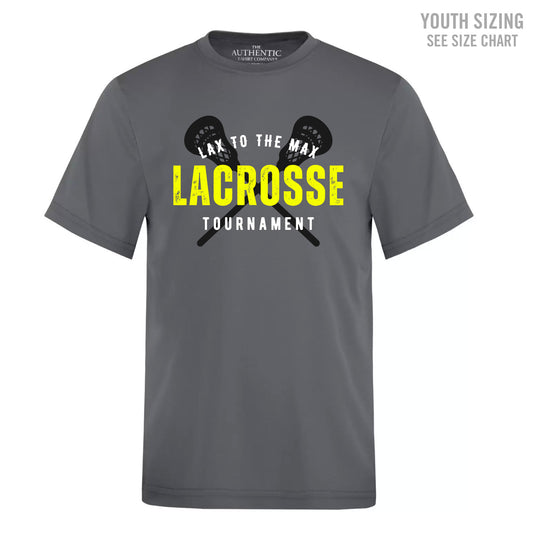 Lax to the Max YOUTH Performance T-Shirt (LXMT003-Y350)