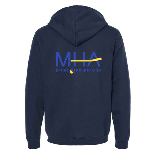 MHASR Logo Unisex Zip Hoodie (MHASRT003/4-3331)