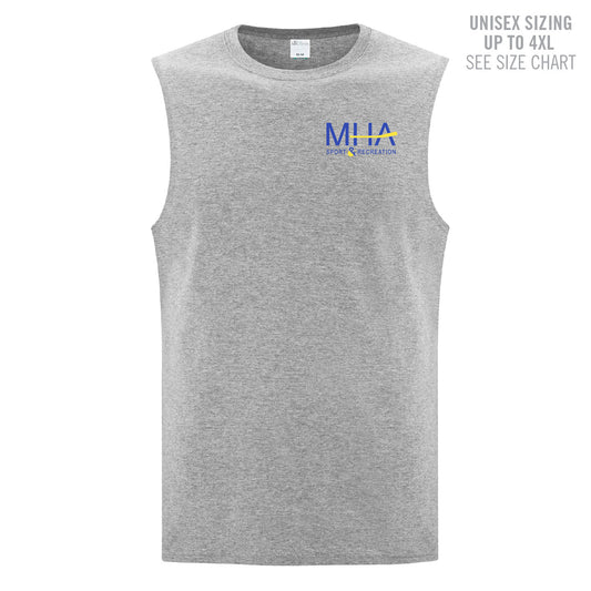 MHASR Logo Unisex Sleeveless T-Shirt (MHASRT003/4-ATC1002)