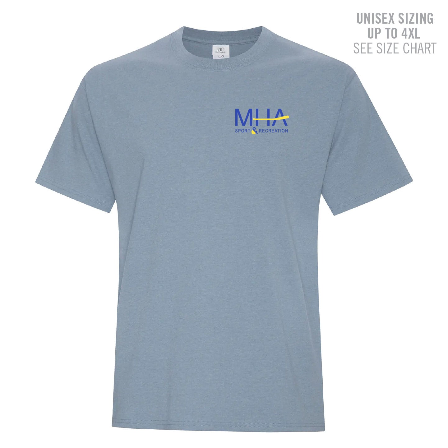 MHASR Logo Unisex Earth Wash T-Shirt (MHASRT003/4-ATC6040)