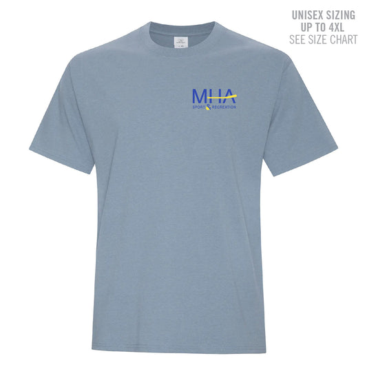 MHASR Logo Unisex Earth Wash T-Shirt (MHASRT003/4-ATC6040)