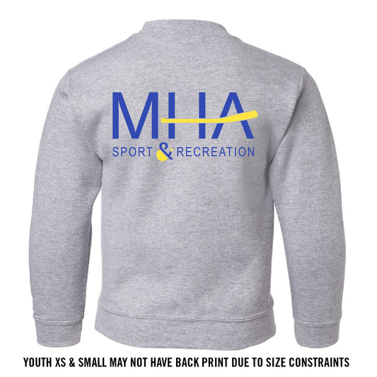 MHASR Logo YOUTH Crewneck Sweatshirt (MHASRT003/4-18000B)