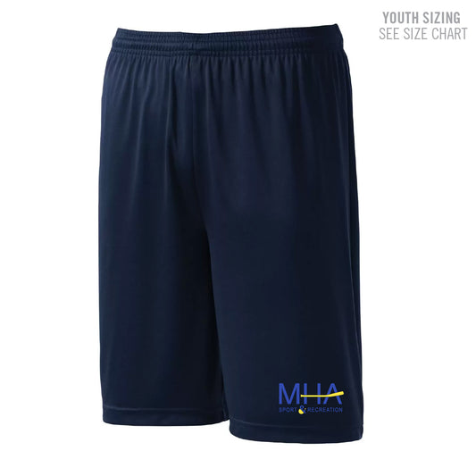MHASR Logo YOUTH Performance Shorts (MHASRT003-Y355)
