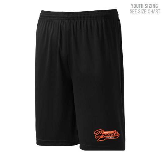 MHASR Hounds YOUTH Performance Shorts (MHASRT001-Y355)