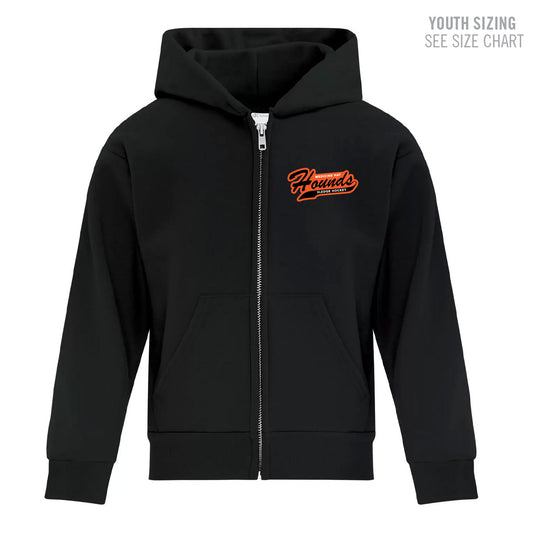 MHASR Hounds YOUTH Zip Up Hoodie (MHASRT001/2-Y2600)