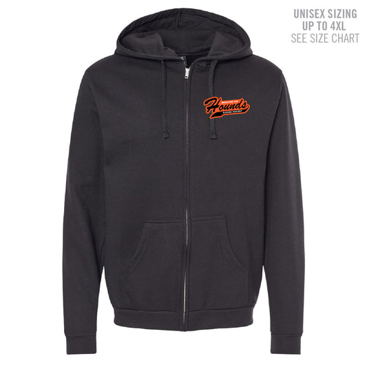 MHASR Hounds Unisex Zip Hoodie (MHASRT001/2-3331)
