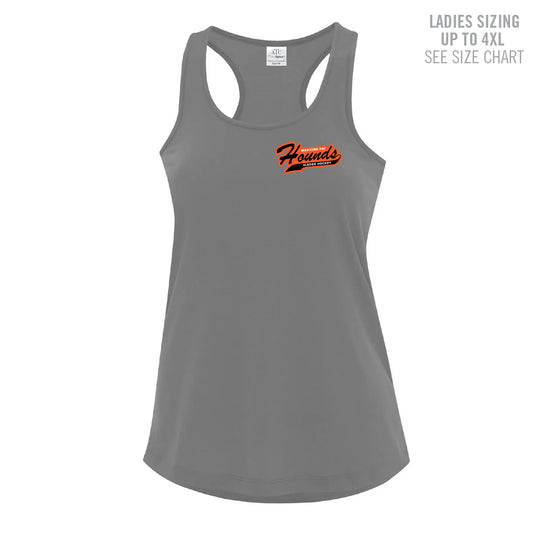 MHASR Hounds Ladies Racerback Tank (MHASRT001-ATC3604L)