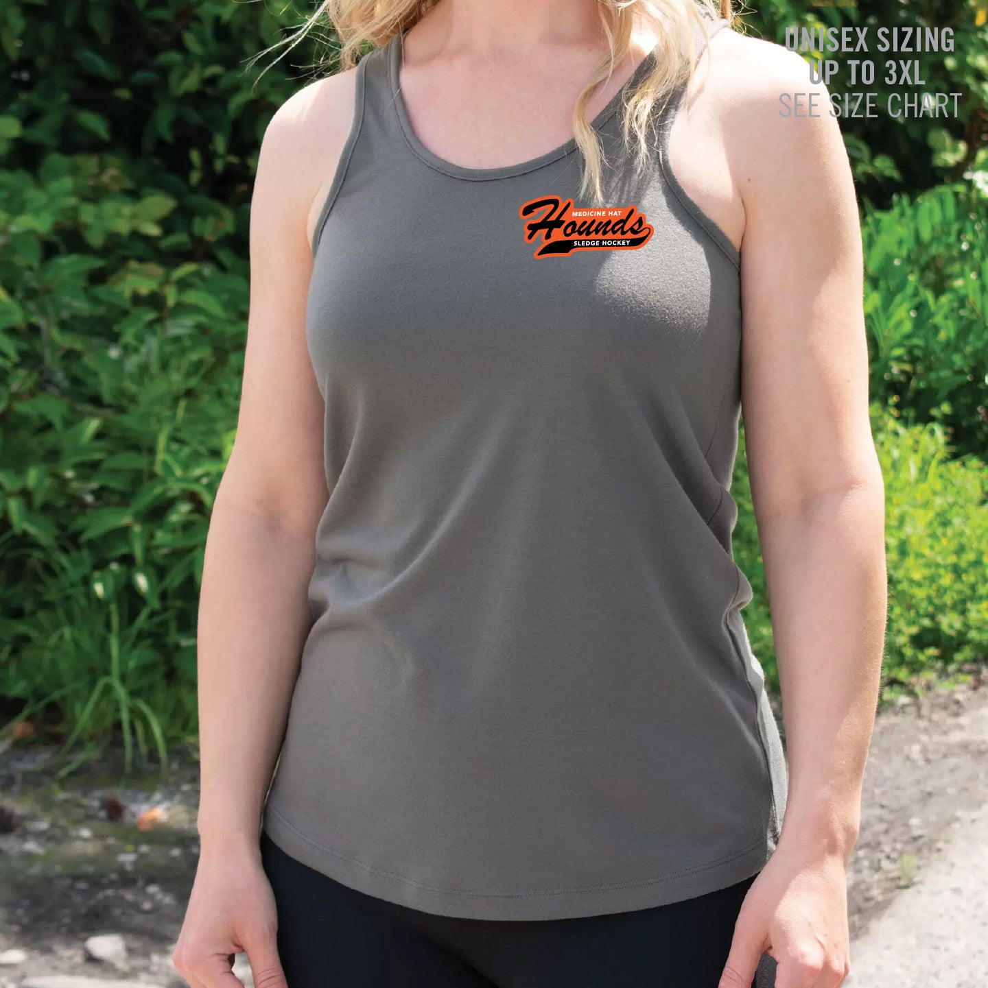 MHASR Hounds Ladies Racerback Tank (MHASRT001-ATC3604L)