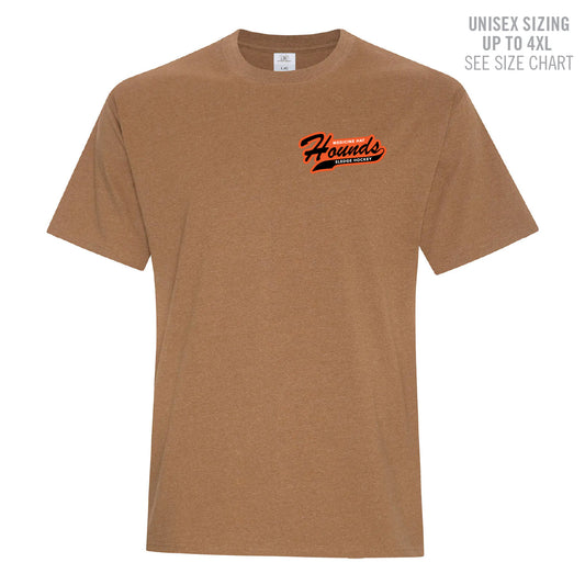 MHASR Hounds Unisex Earth Wash T-Shirt (MHASRT001/2-ATC6040)
