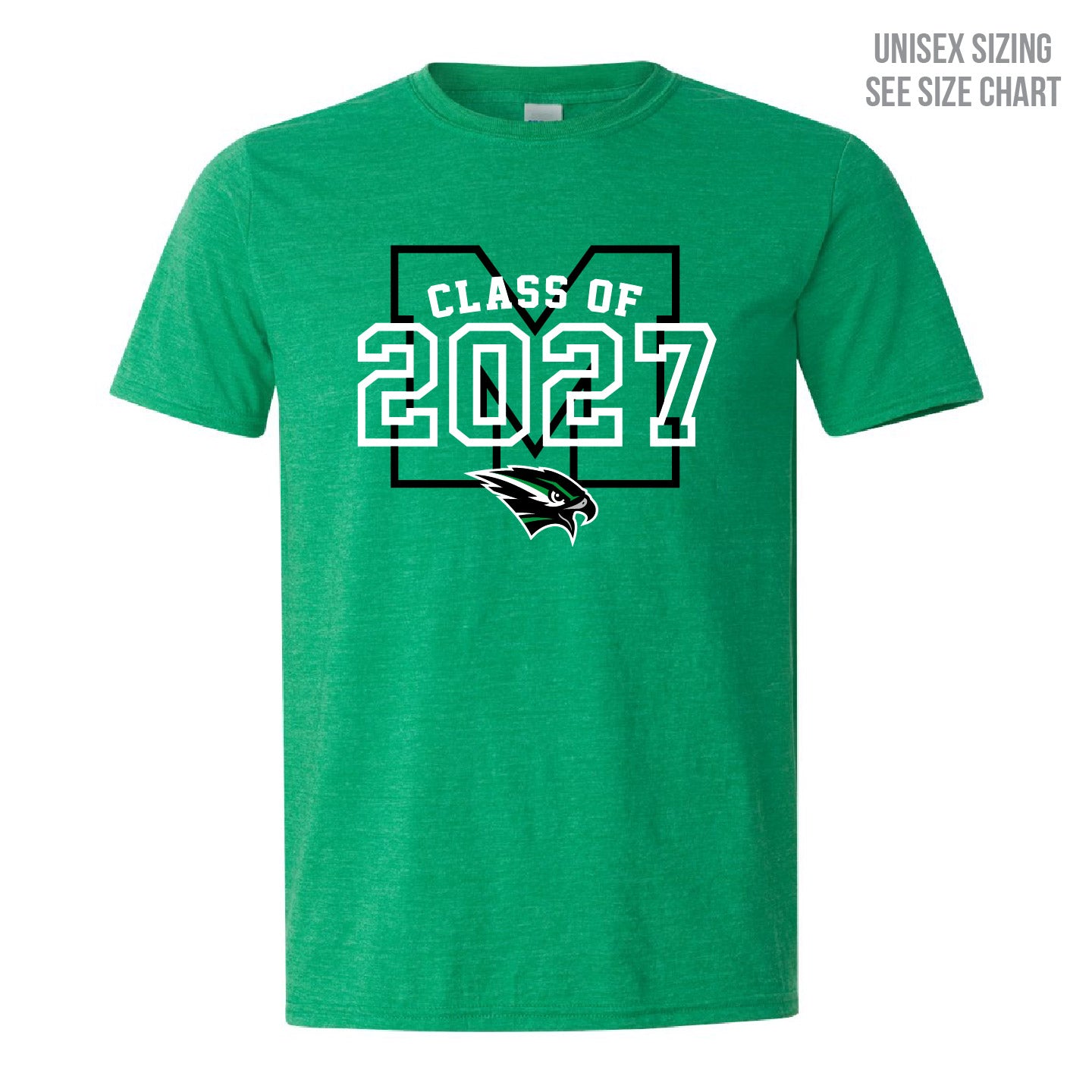 MHHS Grad 2027 Unisex T-Shirt (MHGR27T002-64000)