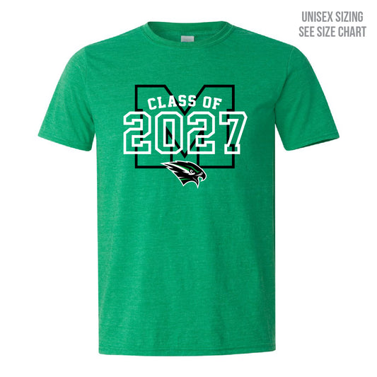 MHHS Grad 2027 Unisex T-Shirt (MHGR27T002-64000)