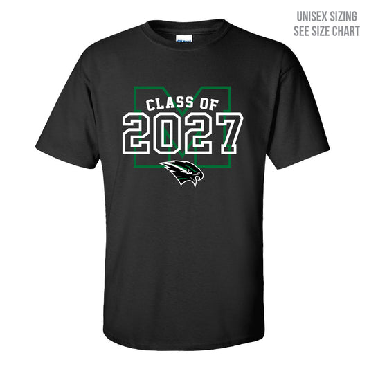 MHHS Grad 2027 Unisex T-Shirt (MHGR27T001-64000)