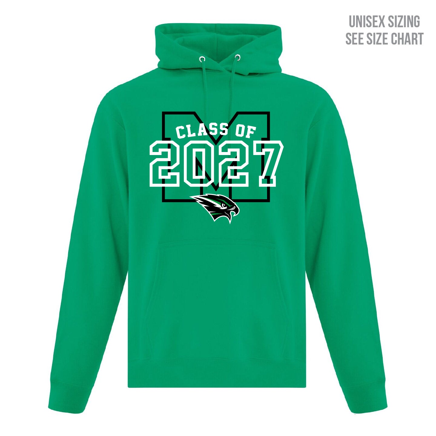 MHHS Grad 2027 Unisex Pullover Hoodie (MHGR27T002-F2500)