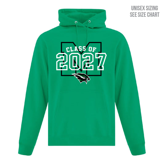 MHHS Grad 2027 Unisex Pullover Hoodie (MHGR27T002-F2500)