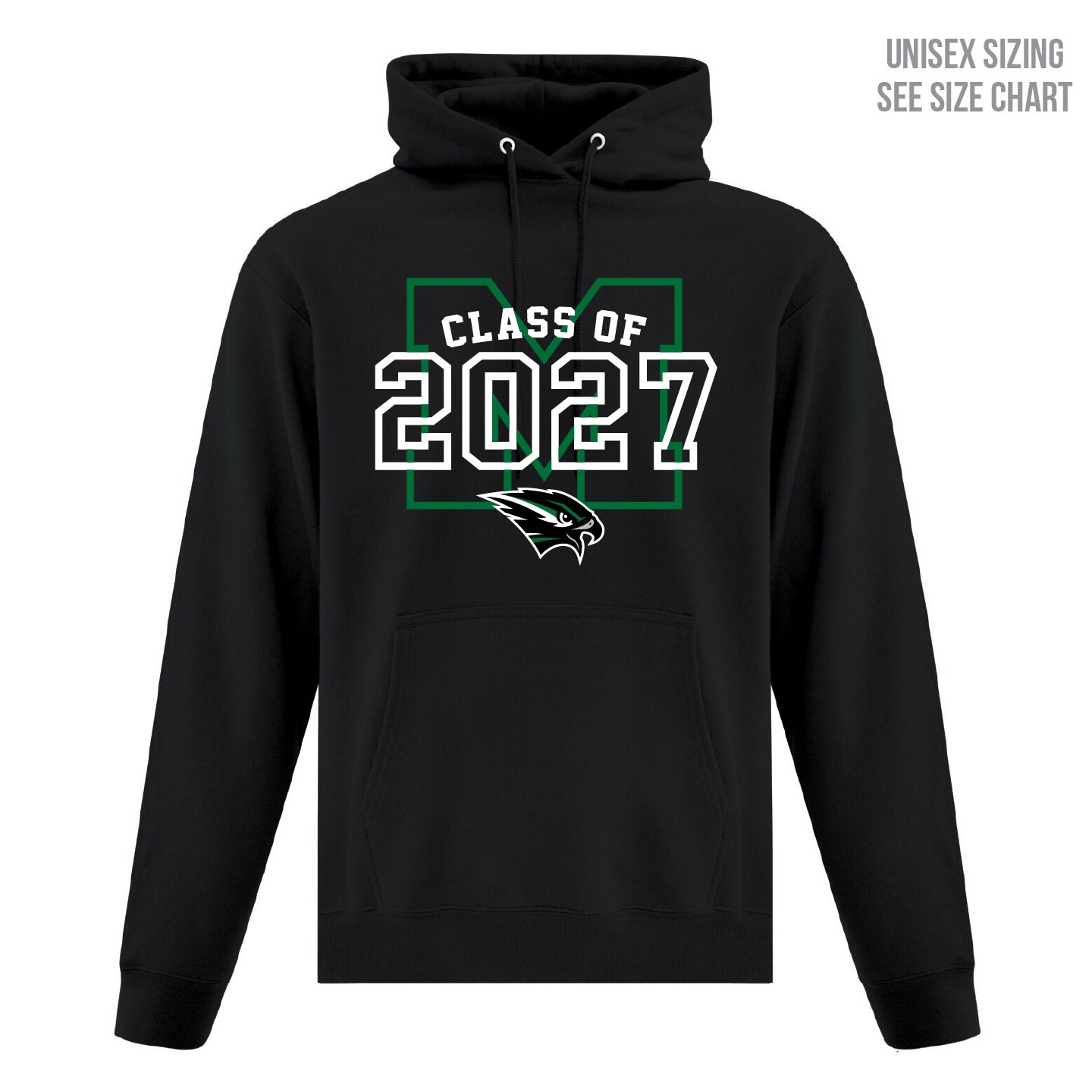 MHHS Grad 2027 Unisex Pullover Hoodie (MHGR27T001-F2500)