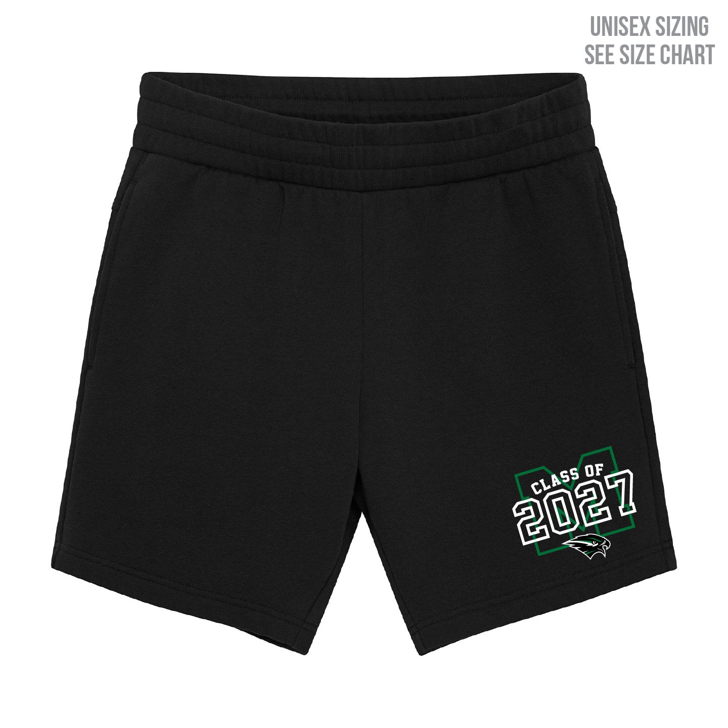 MHHS Grad 2027 Unisex Fleece Shorts (MHGR27T003-ATCF2875)