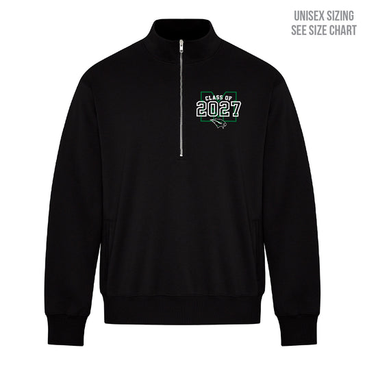 MHHS Grad 2027 1/2 Zip Sweatshirt (MHGR27T003-KOI2270)
