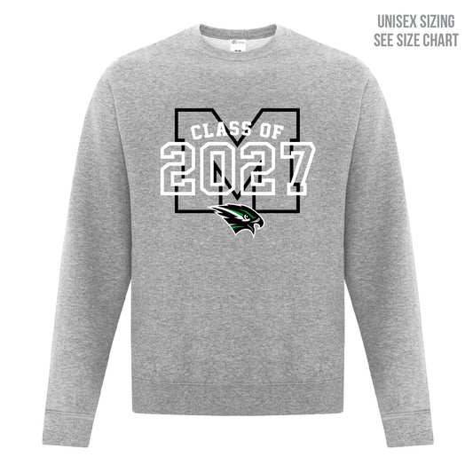 MHHS Grad 2027 Unisex Crewneck Sweatshirt (MHGR27T002-F2400)