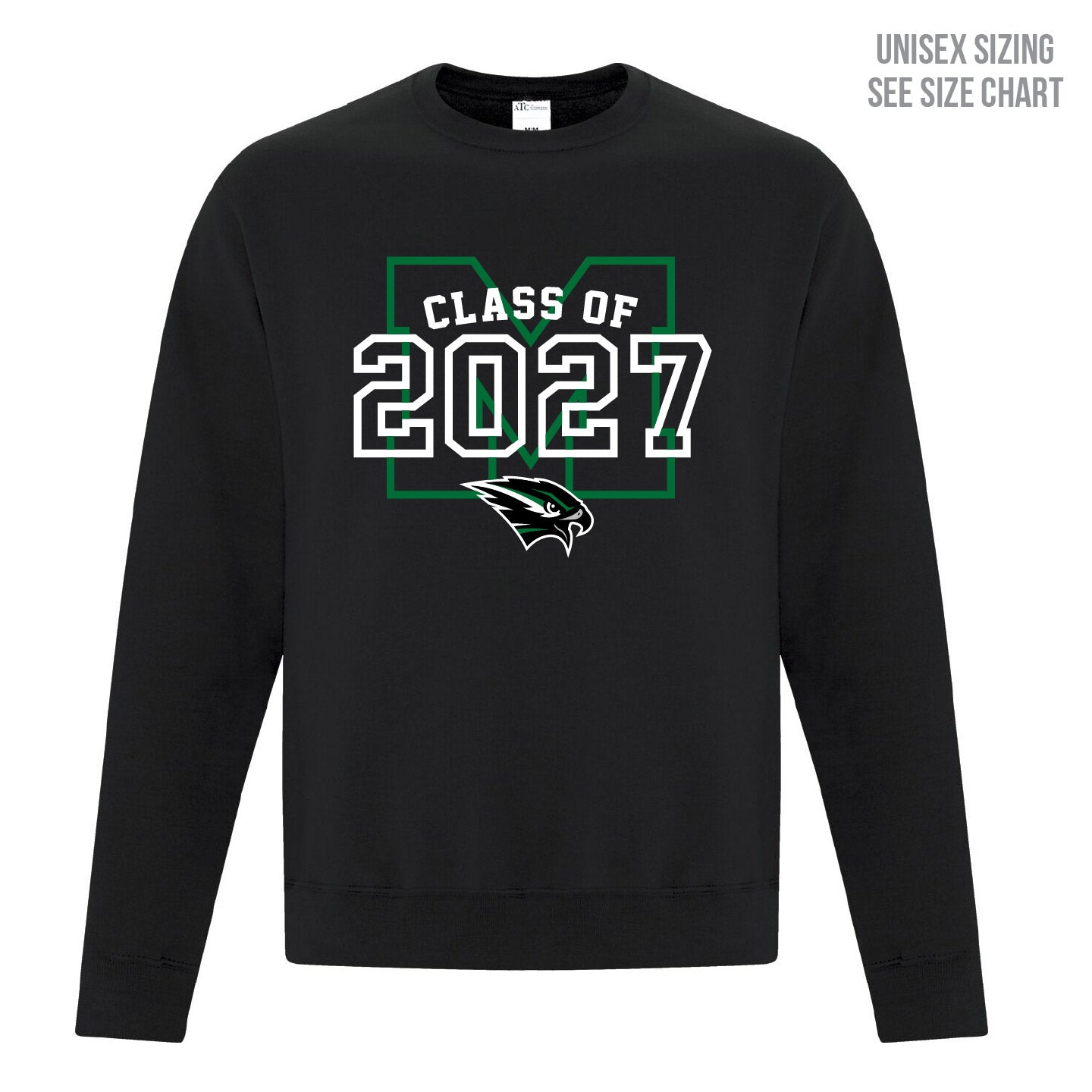 MHHS Grad 2027 Unisex Crewneck Sweatshirt (MHGR27T001-F2400)