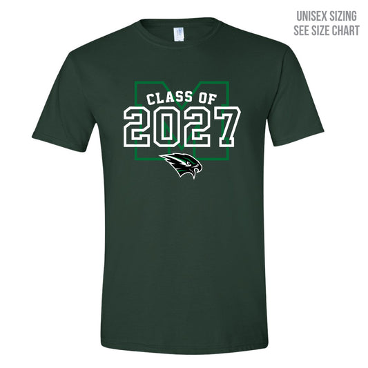 MHHS Grad 2027 Unisex T-Shirt (MHGR27T001-64000)