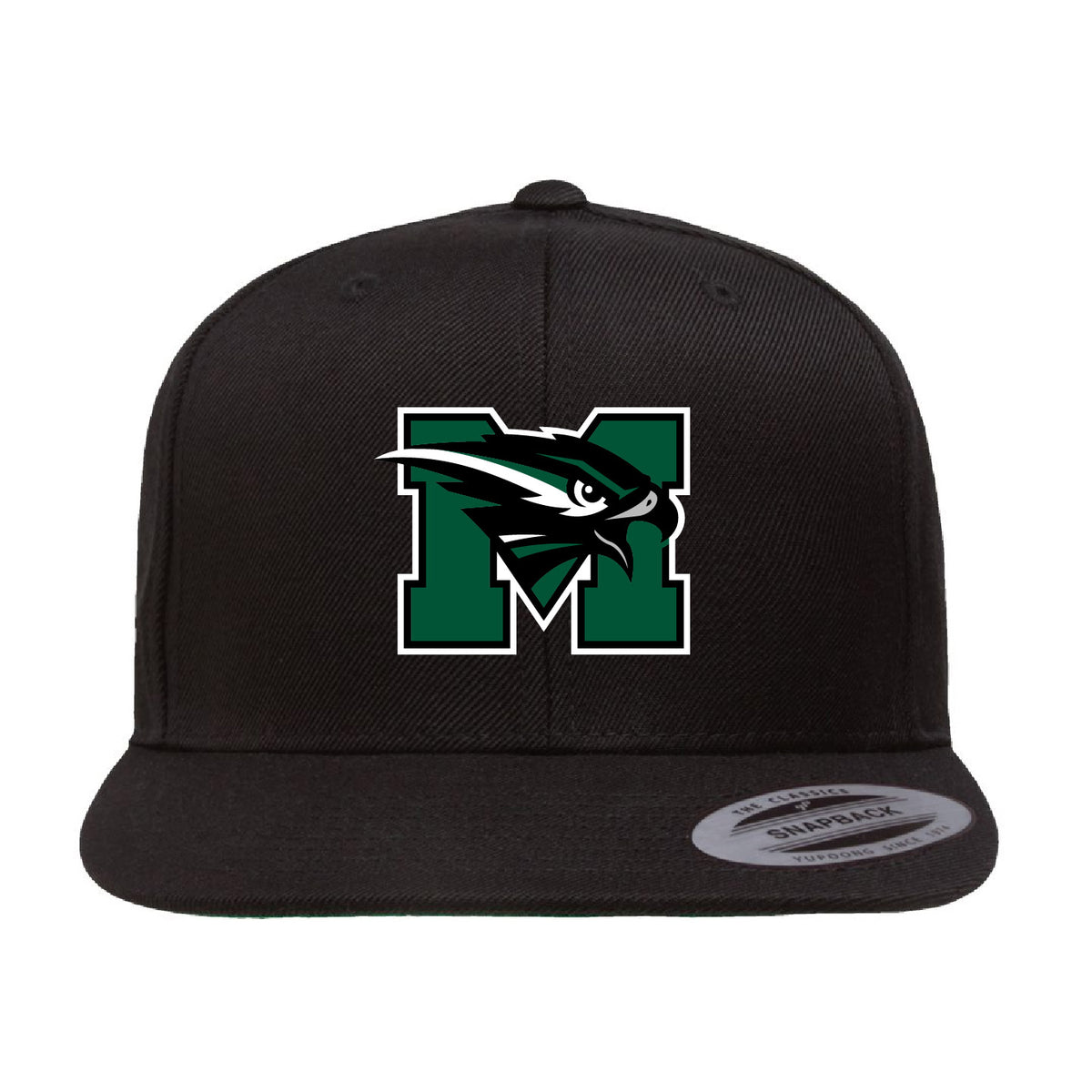 MHHS Staff M Patched Flat Brim Hat (MHHSP002-6089M)