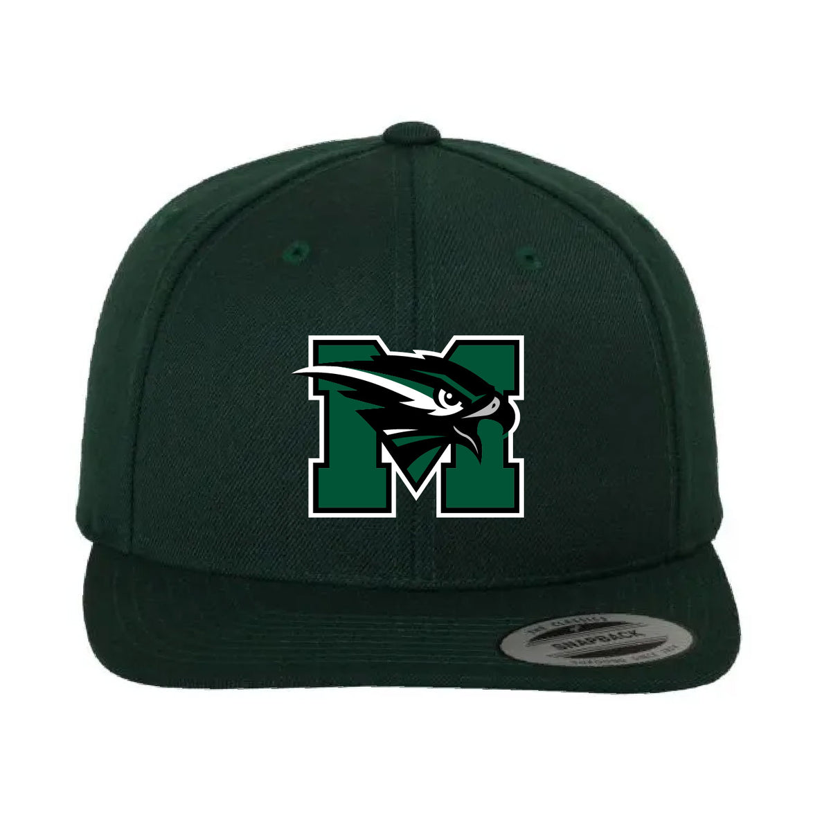 MHHS Staff M Patched Flat Brim Hat (MHHSP002-6089M)