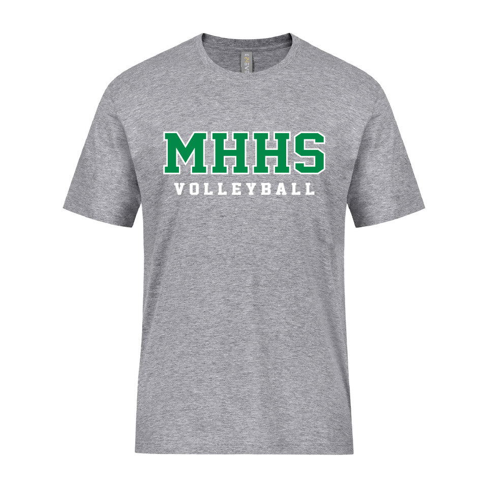 MHHS Volleyball Unisex Ringspun T-Shirt (MHVB26T002-24EVER)