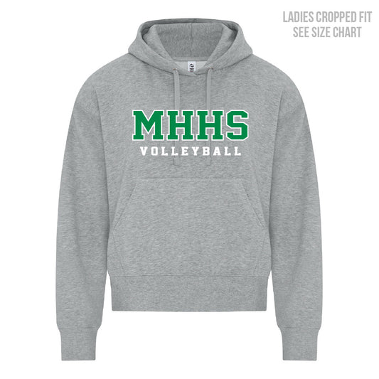 MHHS Volleyball LADIES Cropped Hoodie (MHVB26T002-KOI2250L)