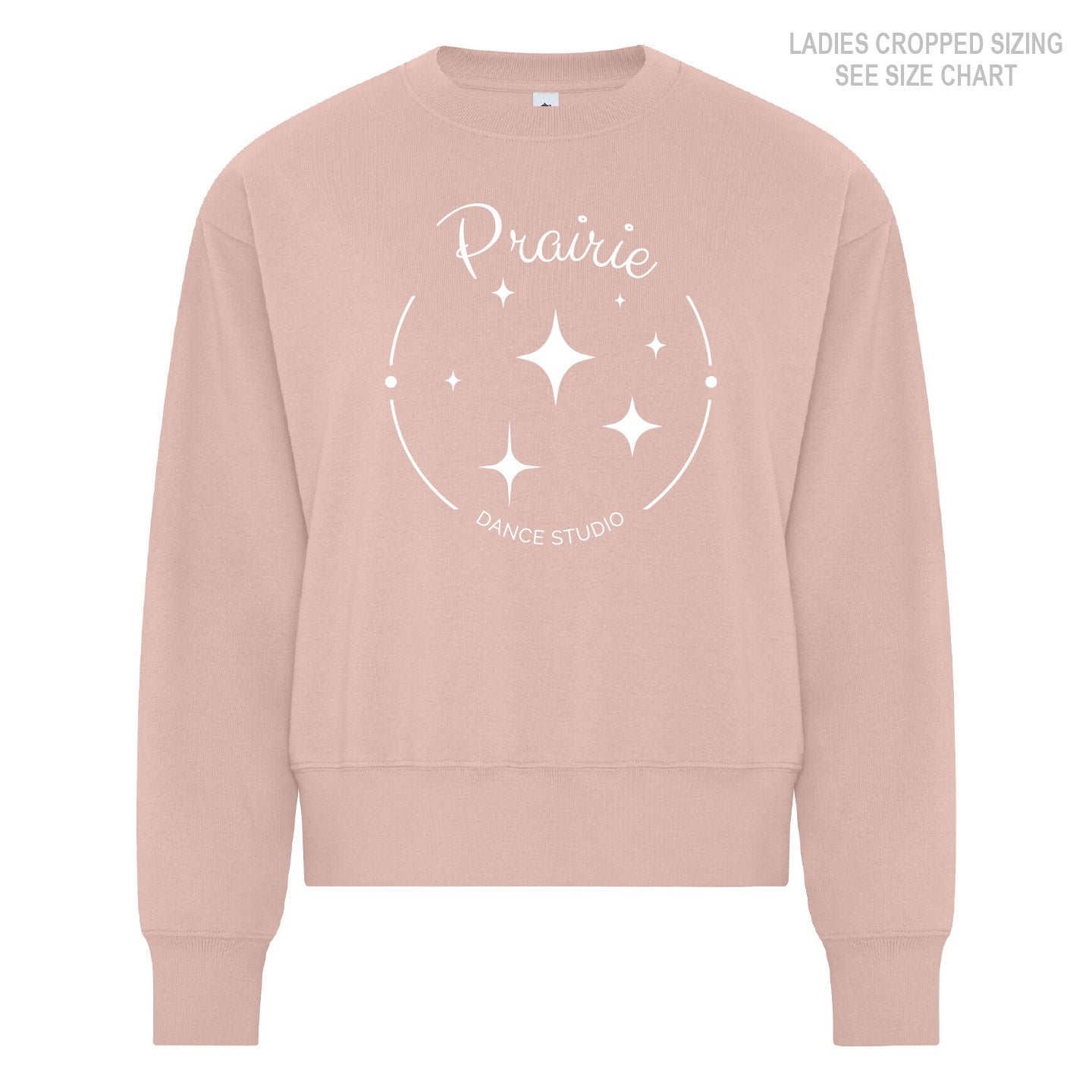 Prairie Dance LADIES Cropped Crewneck Sweatshirt (PDST001-KOI2240L)