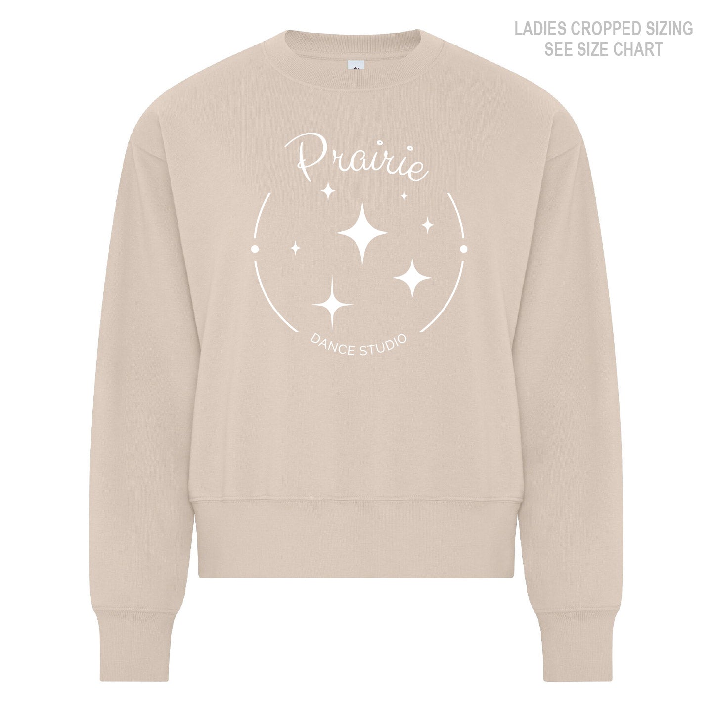 Prairie Dance LADIES Cropped Crewneck Sweatshirt (PDST001-KOI2240L)