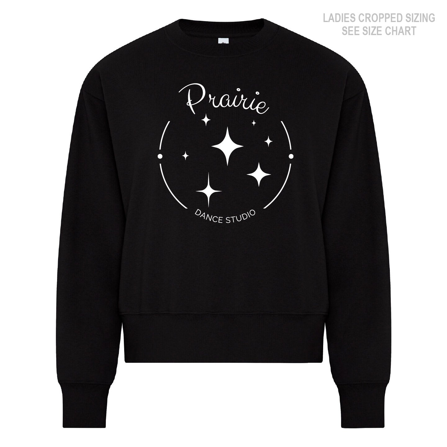 Prairie Dance LADIES Cropped Crewneck Sweatshirt (PDST001-KOI2240L)