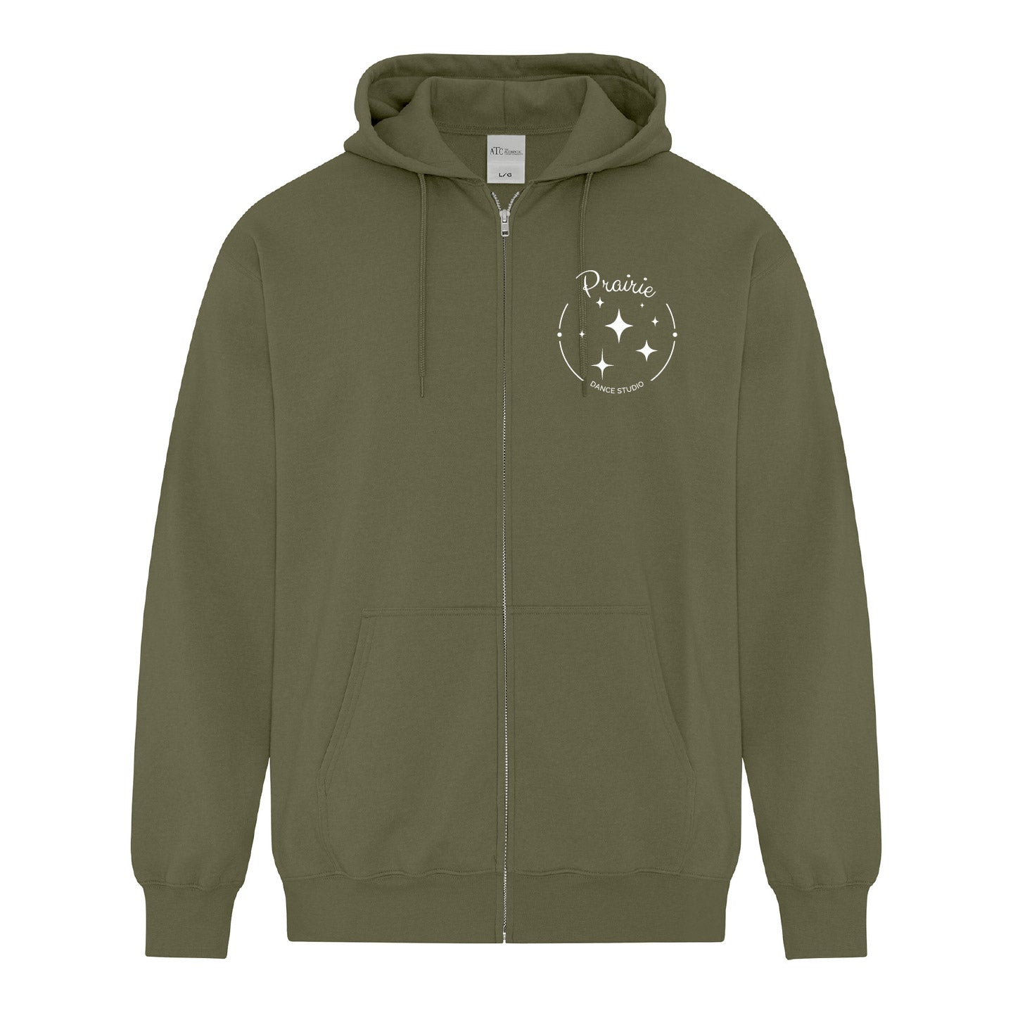 Prairie Dance Unisex Zip-Up Hoodie (PDST003-ATCF2600)
