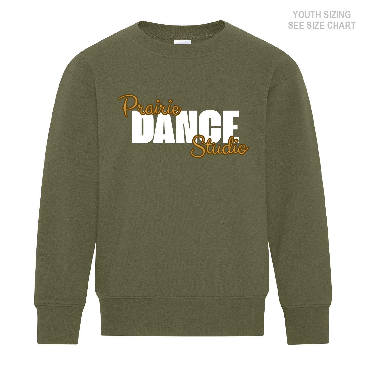 Prairie Dance YOUTH Crewneck Sweatshirt (PDST005-Y2400)