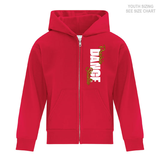 Prairie Dance YOUTH Zip Up Hoodie (PDST005-Y2600)