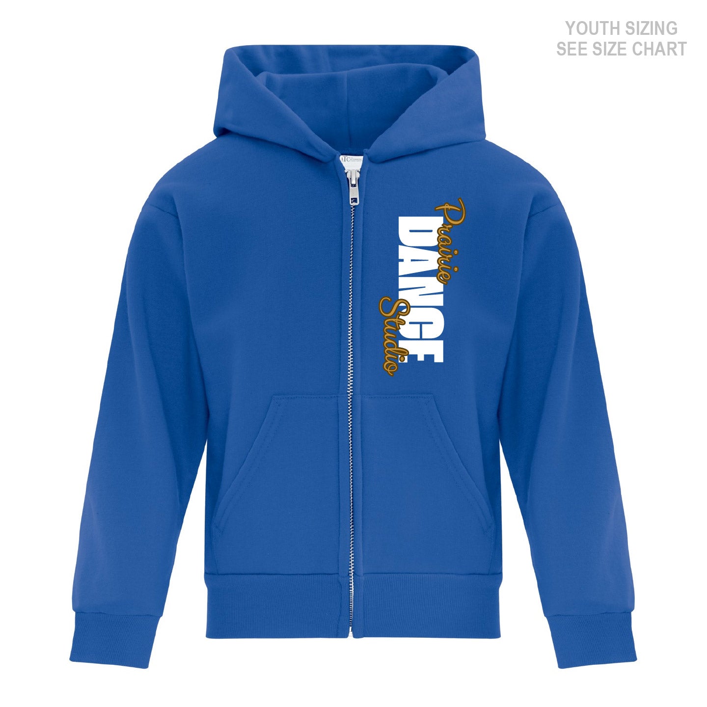 Prairie Dance YOUTH Zip Up Hoodie (PDST005-Y2600)