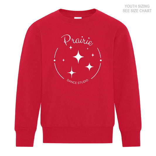 Prairie Dance YOUTH Crewneck Sweatshirt (PDST001-Y2400)