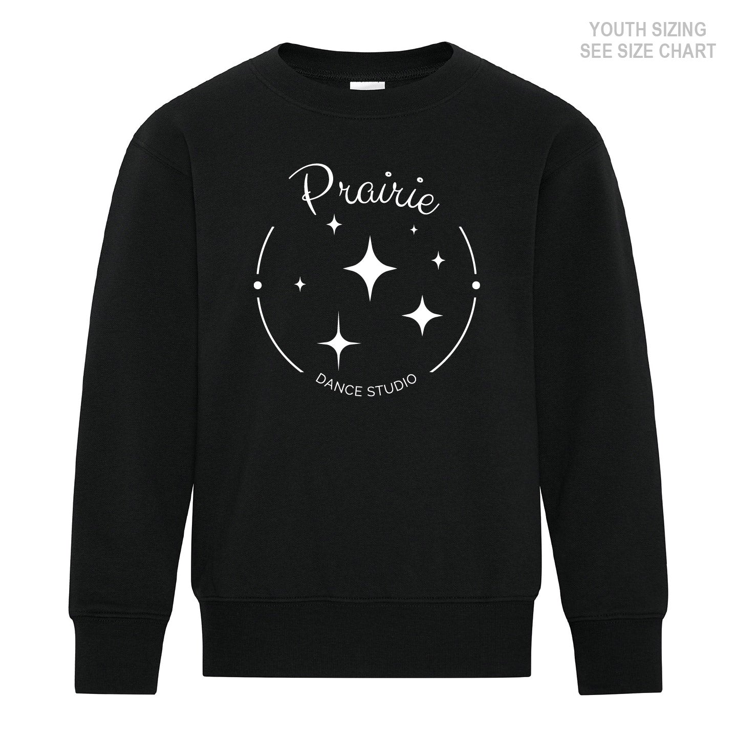 Prairie Dance YOUTH Crewneck Sweatshirt (PDST001-Y2400)