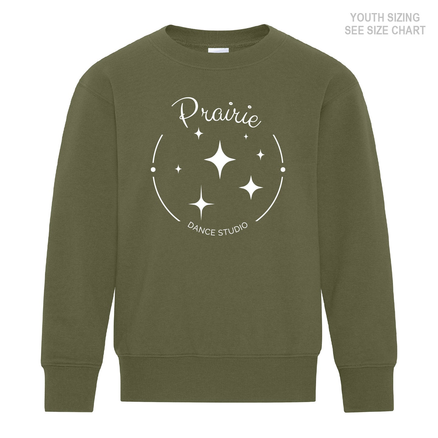 Prairie Dance YOUTH Crewneck Sweatshirt (PDST001-Y2400)