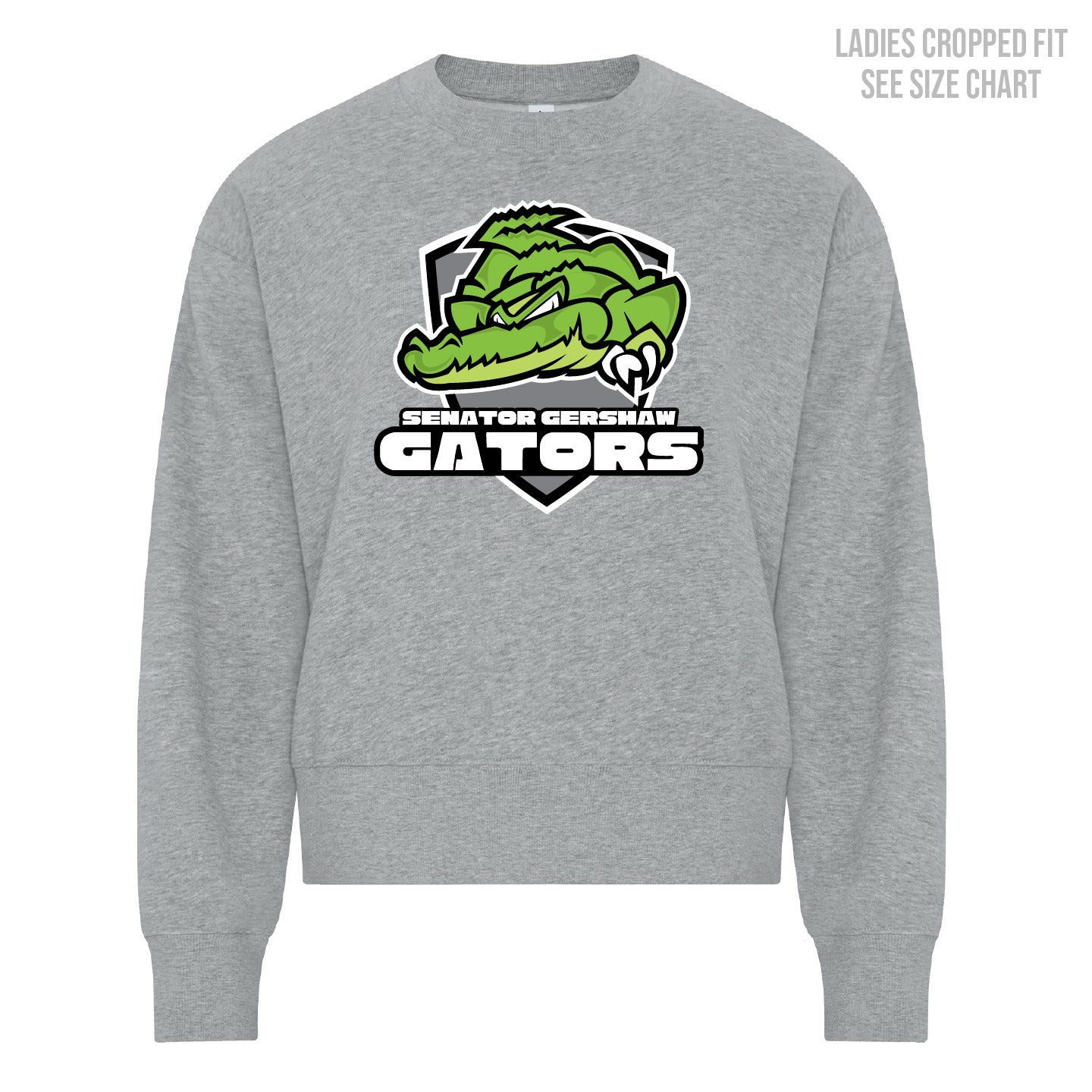 SGS Shield LADIES Cropped Sweatshirt (SGST001-KOI2240L)