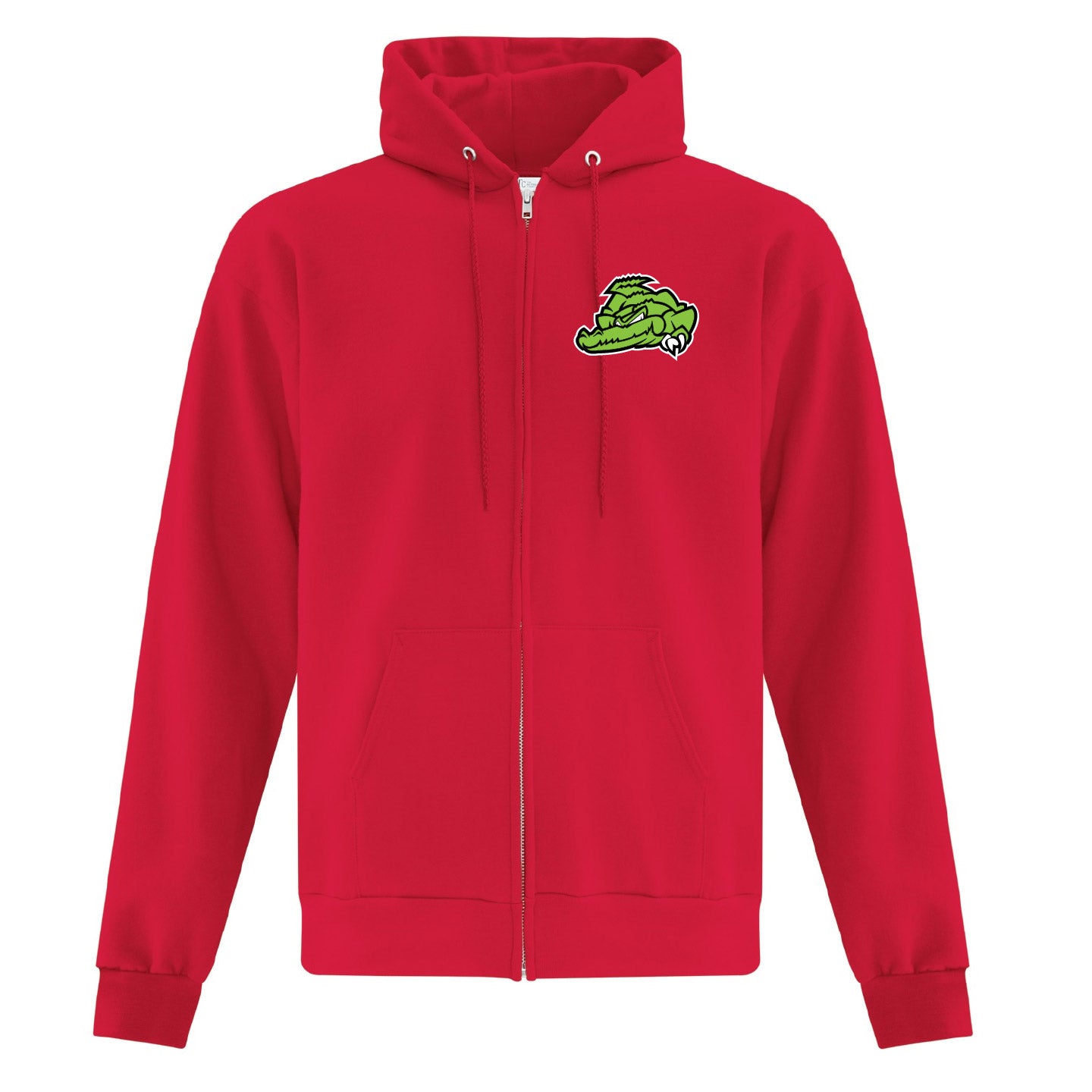 SGS Gator Logo ADULT Zip-Up Hoodie (SGST014-ATCF2600)