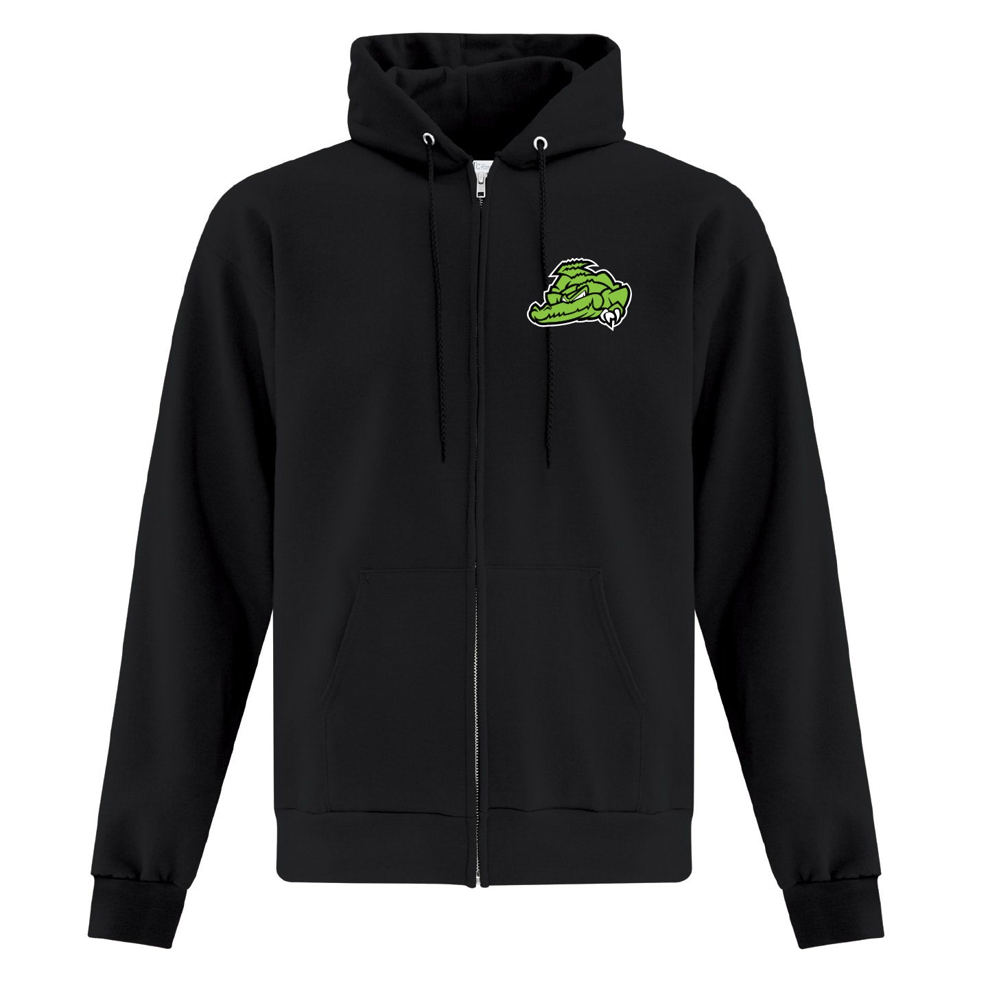 SGS Gator Logo ADULT Zip-Up Hoodie (SGST014-ATCF2600)