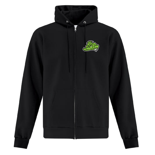 SGS Gator Logo ADULT Zip-Up Hoodie (SGST014-ATCF2600)