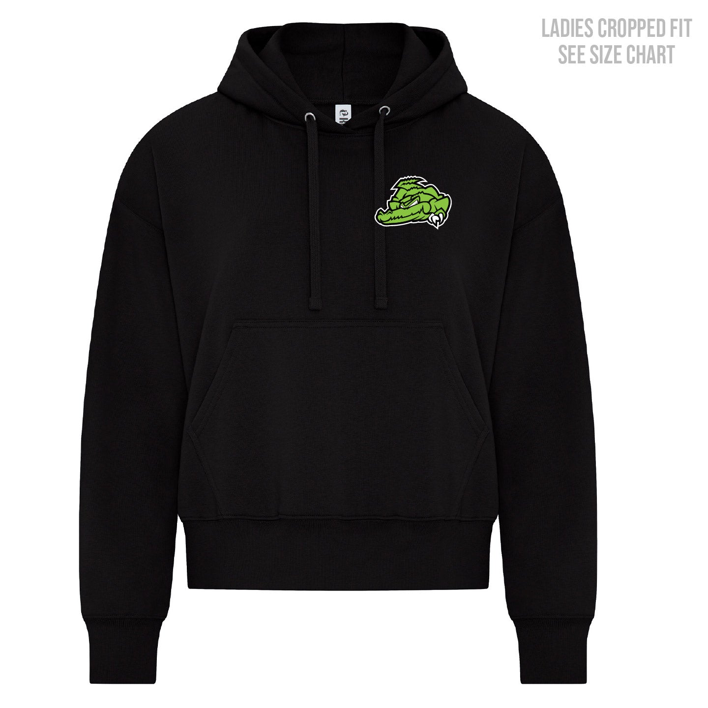 SGS Gator Logo LADIES Cropped Hoodie (SGST0014-KOI2250L)
