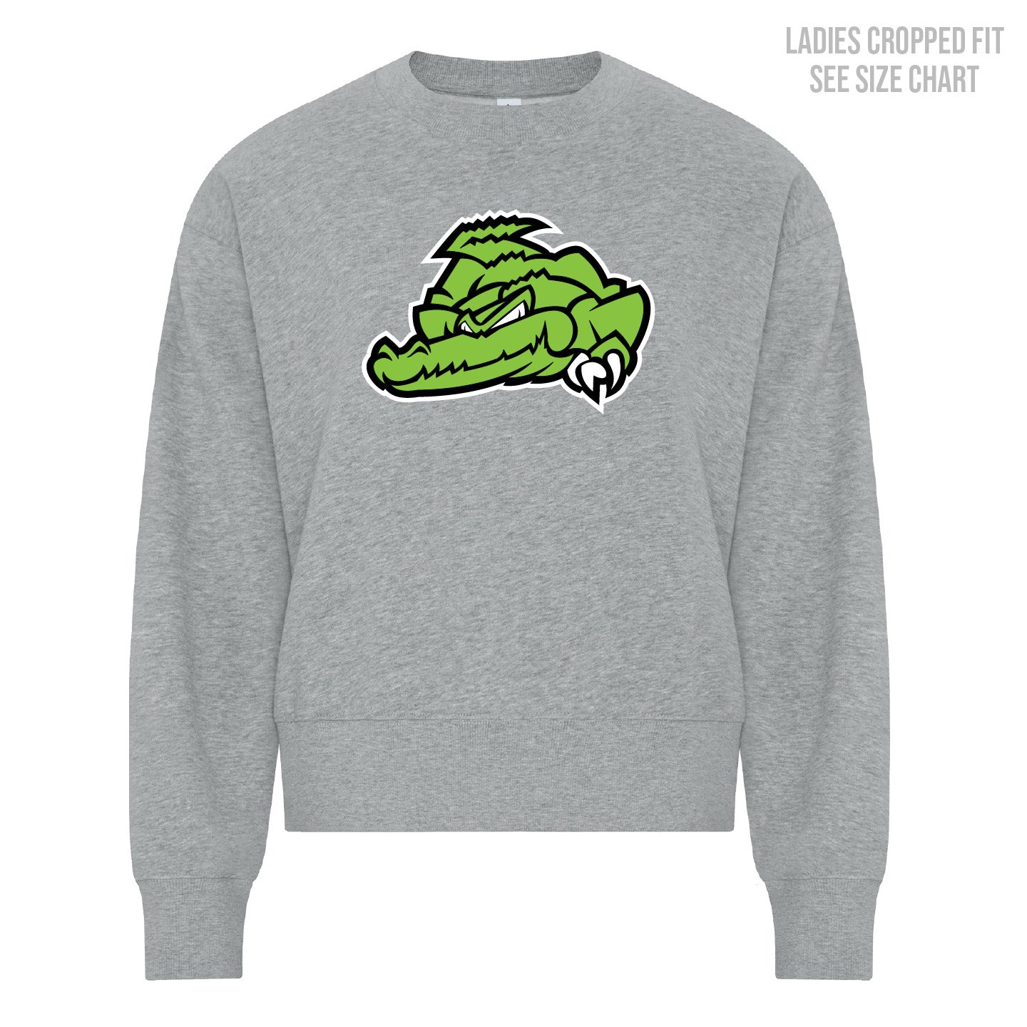 SGS Gator Logo LADIES Cropped Sweatshirt (SGST012-KOI2240L)
