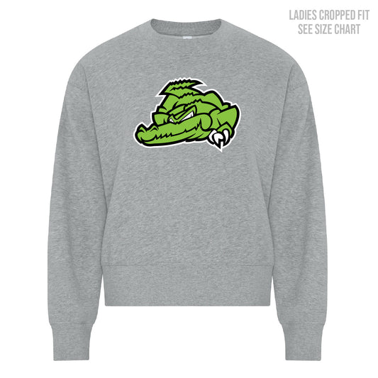 SGS Gator Logo LADIES Cropped Sweatshirt (SGST012-KOI2240L)