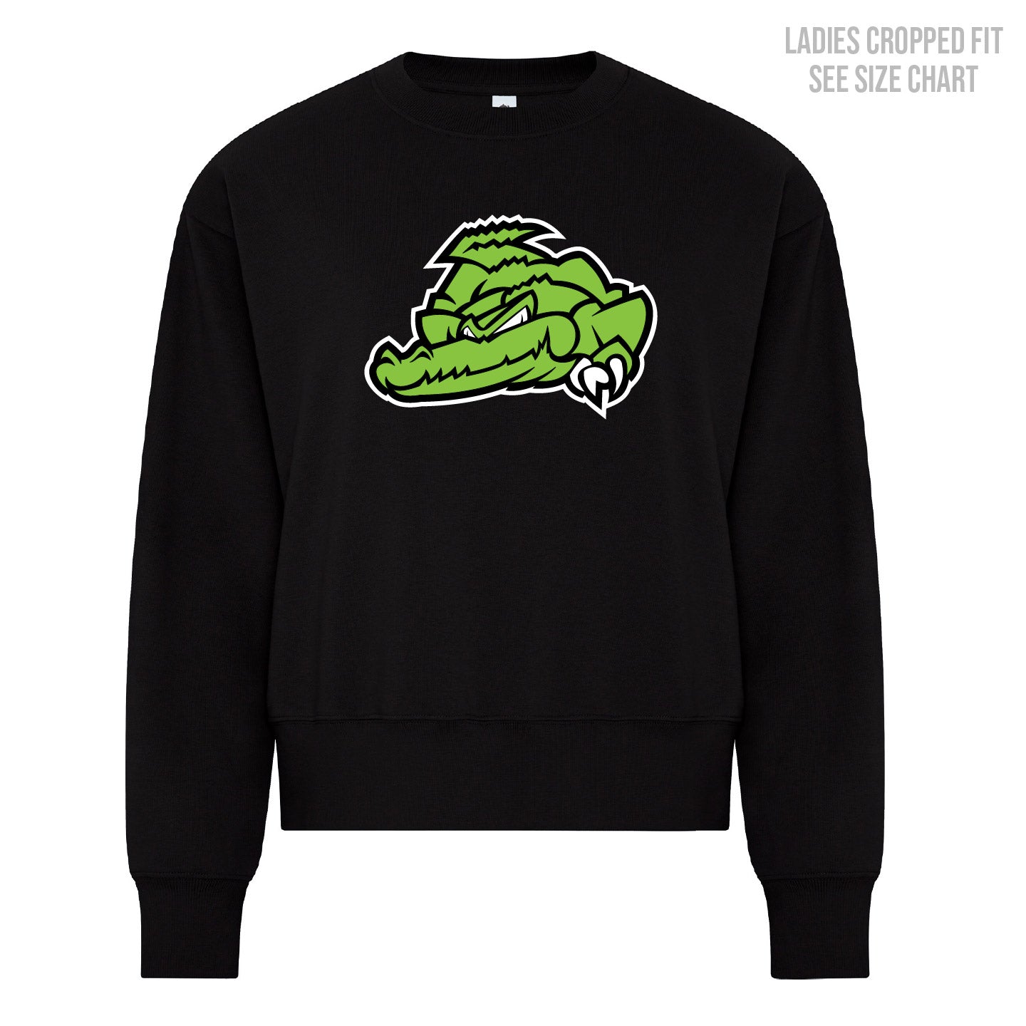 SGS Gator Logo LADIES Cropped Sweatshirt (SGST012-KOI2240L)